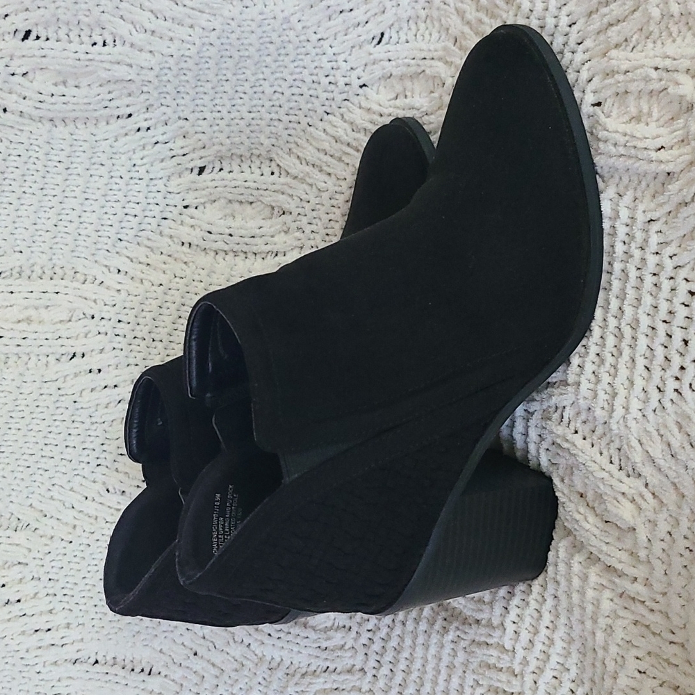 Madden Girl Black Booties